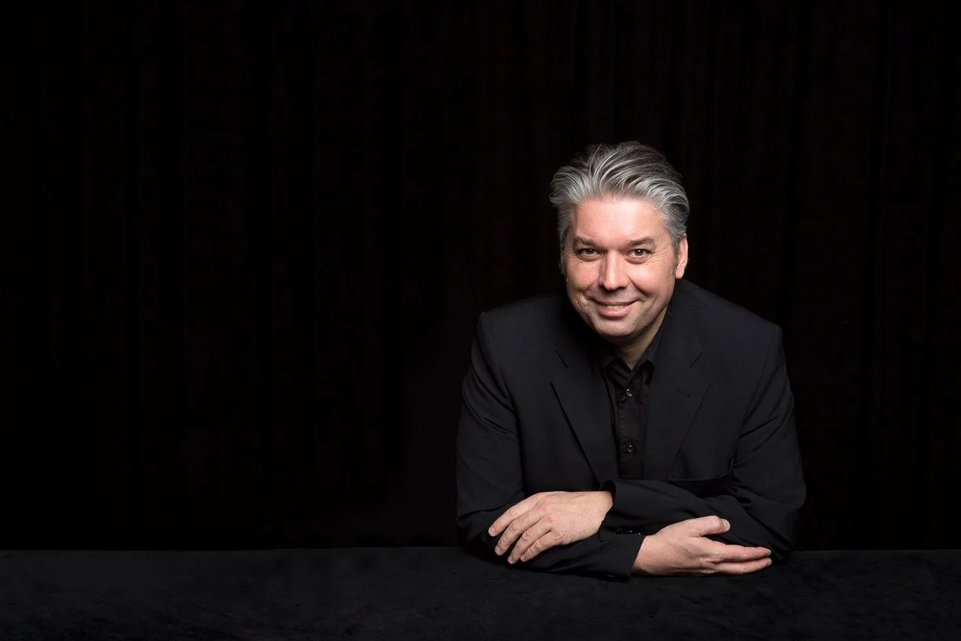 Christian Jedinat am Black Table